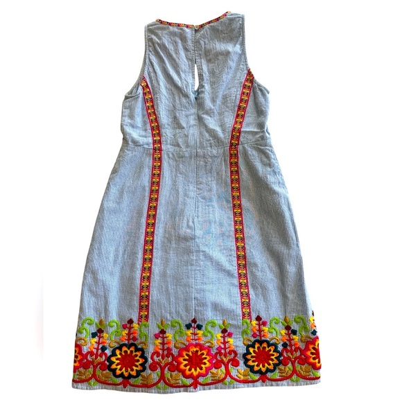 Anthropologie Maeve Madeleine Embroidered Shift Dress - Picture 10 of 13